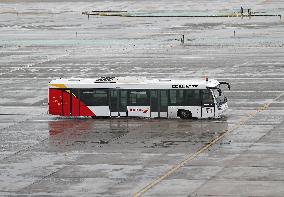 Daily life at Barcelona airport