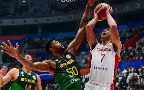 (SP)INDONESIA-JAKARTA-BASKETBALL-FIBA WORLD CUP-GROUP L-CAN VS BRA