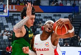 (SP)INDONESIA-JAKARTA-BASKETBALL-FIBA WORLD CUP-GROUP L-CAN VS BRA