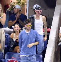 Biebers Attend US Open - NYC