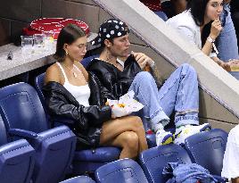 Biebers Attend US Open - NYC