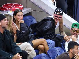 Biebers Attend US Open - NYC
