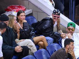 Biebers Attend US Open - NYC