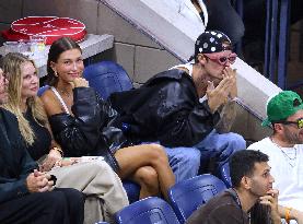 Biebers Attend US Open - NYC