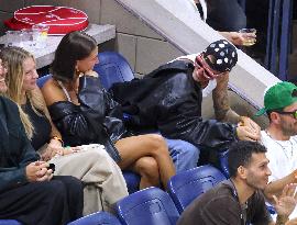 Biebers Attend US Open - NYC