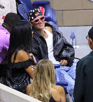 Biebers Attend US Open - NYC
