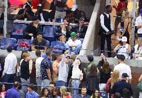 Biebers Attend US Open - NYC