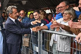 Nicolas Sarkozy Book Signing - Deauville