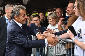 Nicolas Sarkozy Book Signing - Deauville