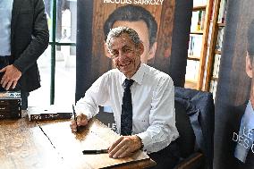 Nicolas Sarkozy Book Signing - Deauville