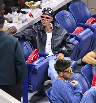 Biebers Attend US Open - NYC
