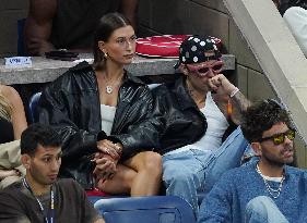 Biebers Attend US Open - NYC
