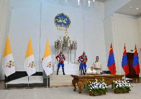 Pope Francis Visits Mongolia