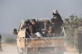 Intense Clashes Between Tribal Fighters And The Syrian Democratic Forces (SDF)