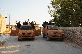 Intense Clashes Between Tribal Fighters And The Syrian Democratic Forces (SDF)