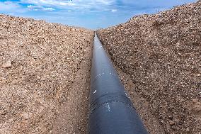 West-East Natural Gas Pipeline Project in Jiayuguan