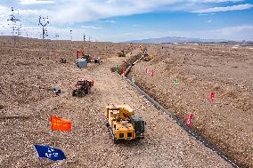 West-East Natural Gas Pipeline Project in Jiayuguan