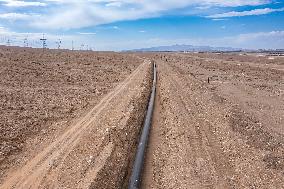 West-East Natural Gas Pipeline Project in Jiayuguan