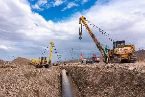 West-East Natural Gas Pipeline Project in Jiayuguan