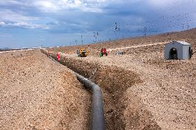 West-East Natural Gas Pipeline Project in Jiayuguan