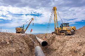 West-East Natural Gas Pipeline Project in Jiayuguan