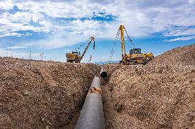 West-East Natural Gas Pipeline Project in Jiayuguan