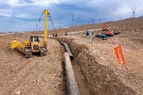 West-East Natural Gas Pipeline Project in Jiayuguan