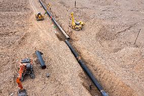 West-East Natural Gas Pipeline Project in Jiayuguan