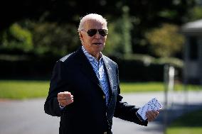 Joe Biden Departs White House For Florida