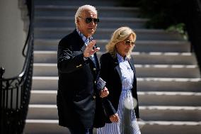 Joe Biden Departs White House For Florida