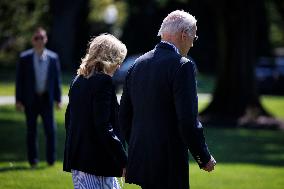 Joe Biden Departs White House For Florida