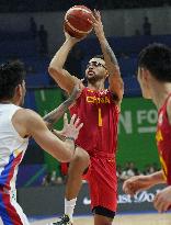 (SP)PHILIPPINES-MANILA-BASKETBALL-FIBA WORLD CUP-CLASSIFICATION ROUND-PHI VS CHN