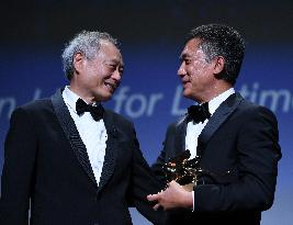 ITALY-VENICE-FILM FESTIVAL-TONY LEUNG CHIU-WAI-GOLDEN LION-LIFETIME ACHIEVEMENT