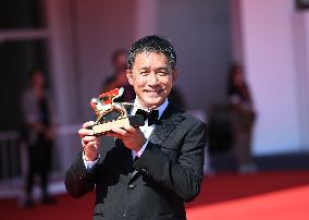 ITALY-VENICE-FILM FESTIVAL-TONY LEUNG CHIU-WAI-GOLDEN LION-LIFETIME ACHIEVEMENT