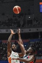 (SP)INDONESIA-JAKARTA-BASKETBALL-FIBA WORLD CUP-CLASSIFICATION ROUND-CIV VS FRA