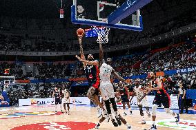 (SP)INDONESIA-JAKARTA-BASKETBALL-FIBA WORLD CUP-CLASSIFICATION ROUND-CIV VS FRA