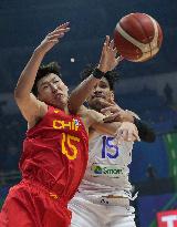 (SP)PHILIPPINES-MANILA-BASKETBALL-FIBA WORLD CUP-CLASSIFICATION ROUND-PHI VS CHN