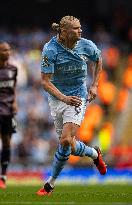 (SP)BRITAIN-MANCHESTER-FOOTBALL-ENGLISH PREMIER LEAGUE-MANCHESTER CITY VS FULHAM