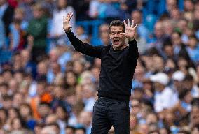 (SP)BRITAIN-MANCHESTER-FOOTBALL-ENGLISH PREMIER LEAGUE-MANCHESTER CITY VS FULHAM