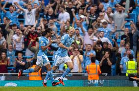 (SP)BRITAIN-MANCHESTER-FOOTBALL-ENGLISH PREMIER LEAGUE-MANCHESTER CITY VS FULHAM