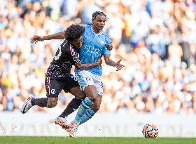 (SP)BRITAIN-MANCHESTER-FOOTBALL-ENGLISH PREMIER LEAGUE-MANCHESTER CITY VS FULHAM