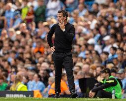 (SP)BRITAIN-MANCHESTER-FOOTBALL-ENGLISH PREMIER LEAGUE-MANCHESTER CITY VS FULHAM