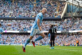 (SP)BRITAIN-MANCHESTER-FOOTBALL-ENGLISH PREMIER LEAGUE-MANCHESTER CITY VS FULHAM