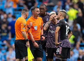 (SP)BRITAIN-MANCHESTER-FOOTBALL-ENGLISH PREMIER LEAGUE-MANCHESTER CITY VS FULHAM