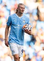 (SP)BRITAIN-MANCHESTER-FOOTBALL-ENGLISH PREMIER LEAGUE-MANCHESTER CITY VS FULHAM