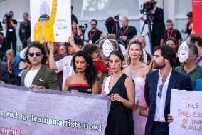 Venice - Flash Mob In Solidarity With The People Of Iran