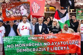 Venice - Flash Mob In Solidarity With The People Of Iran