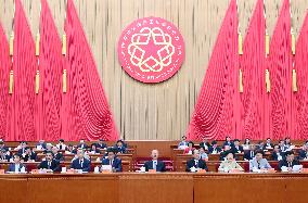 CHINA-BEIJING-CAI QI-CONGRESS OF RETURNED OVERSEAS CHINESE-CLOSING (CN)