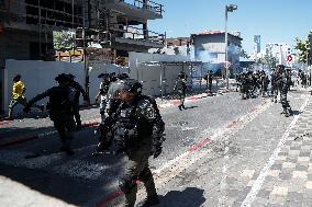 ISRAEL-TEL AVIV-ERITREAN PROTESTERS-POLICE-CLASHES
