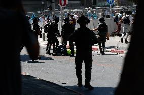 ISRAEL-TEL AVIV-ERITREAN PROTESTERS-POLICE-CLASHES